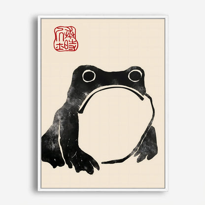 Wes Co Gallery Poster Matsumoto Hoji's Frog 5 x 7" Home Goods - Artist Edge to edge Art Print