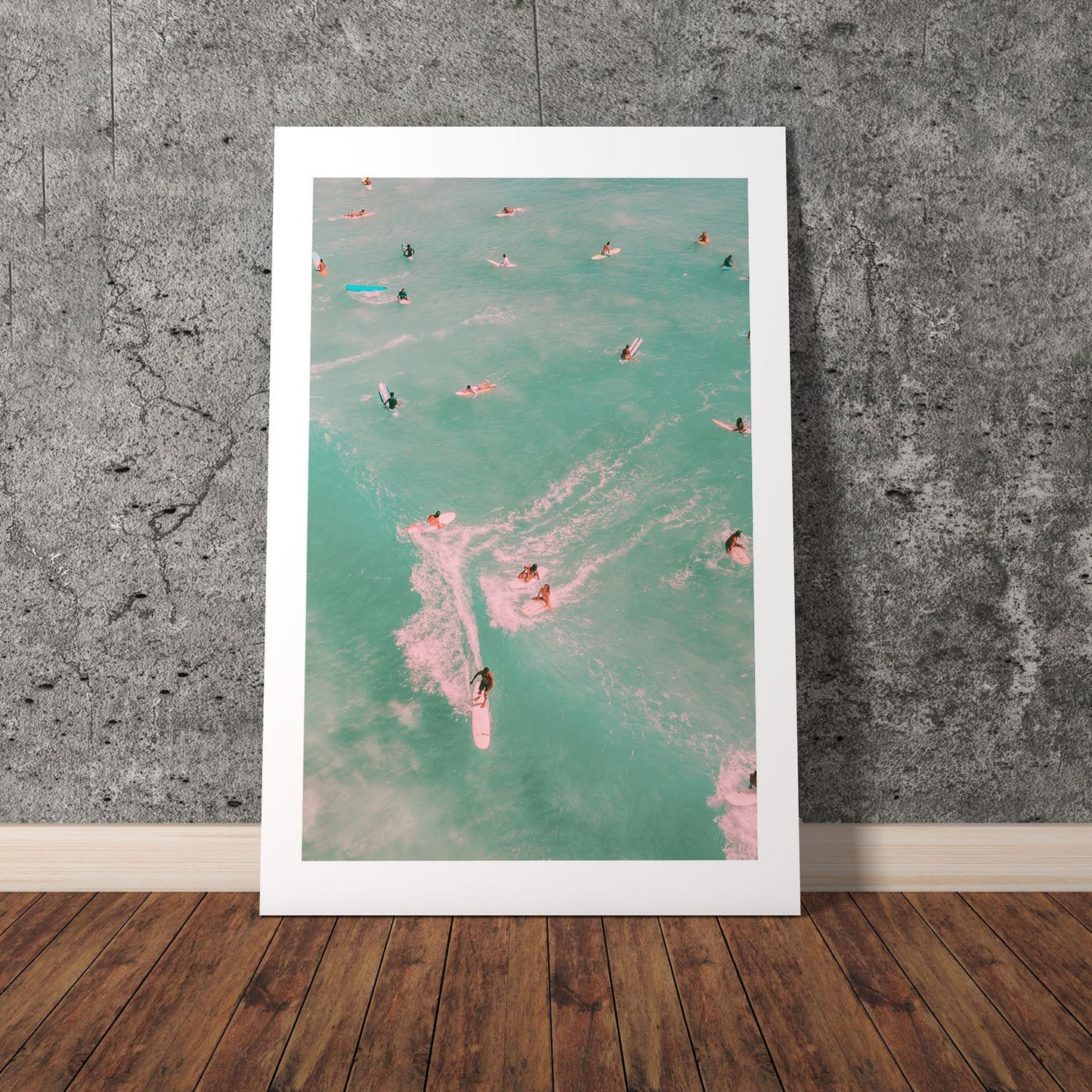 Wes Co Gallery Poster Surfers Paradise 8 x 10" Home Goods - Coastal Border or edge to edge Art Print