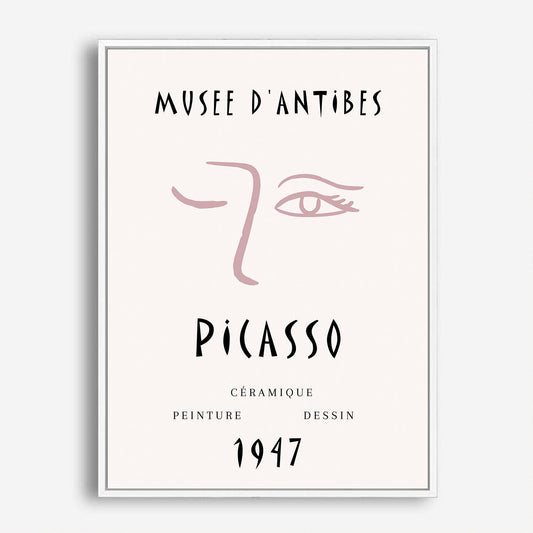 Wes Co Gallery Poster Picasso Inspired Eye 5 x 7" Home Goods - Neutral Edge to edge Art Print