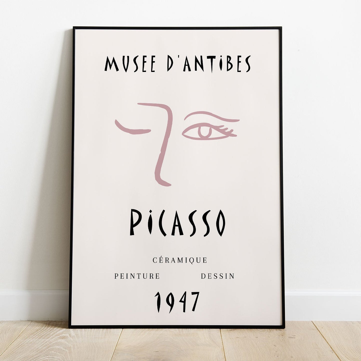 Wes Co Gallery Poster Picasso Inspired Eye 8 x 10" Home Goods - Neutral Edge to edge Art Print