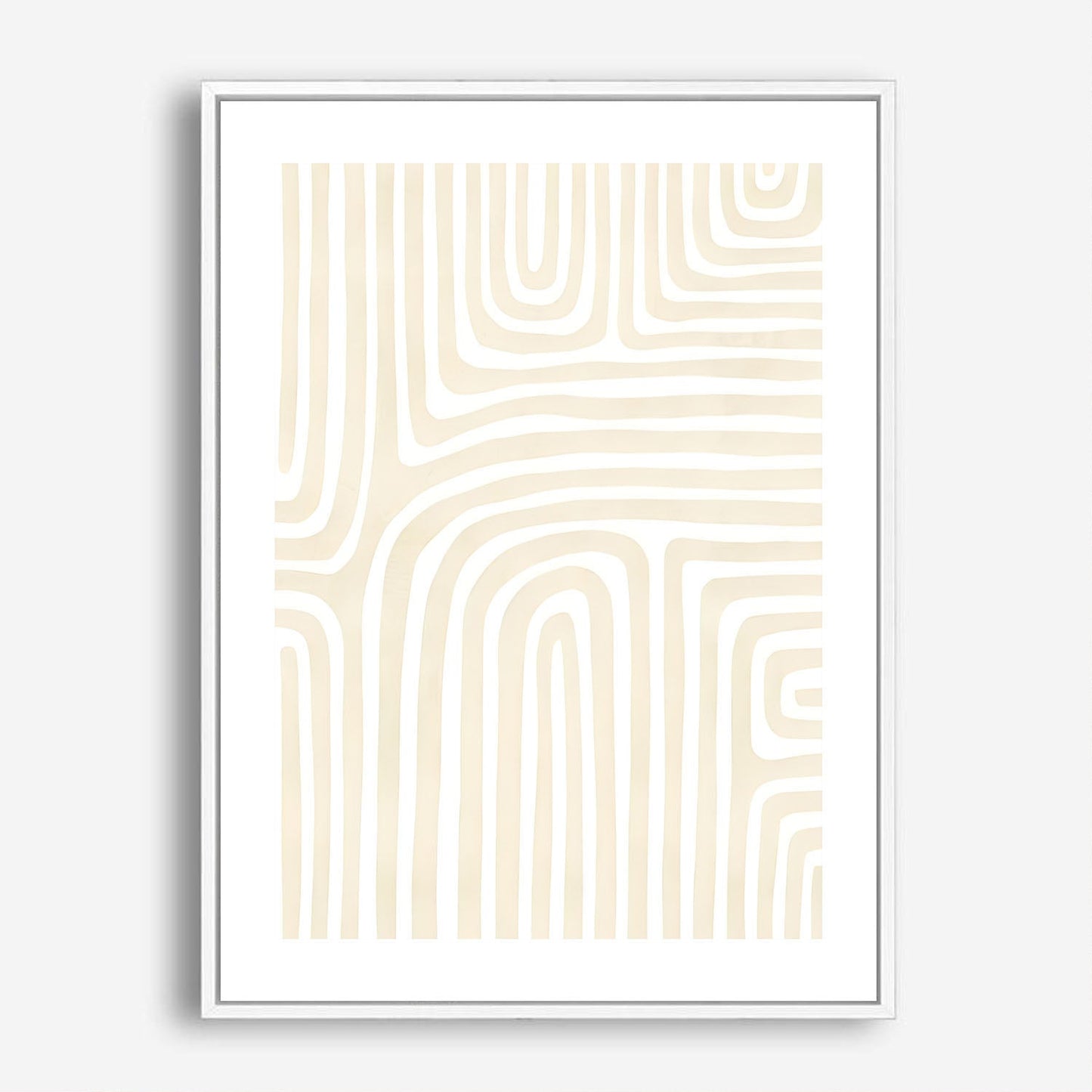 Wes Co Gallery Poster Bold Arch and Abstract Strokes 5 x 7" Home Goods - Nordic Border or edge to edge Art Print