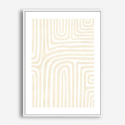 Wes Co Gallery Poster Bold Arch and Abstract Strokes 5 x 7" Home Goods - Nordic Border or edge to edge Art Print