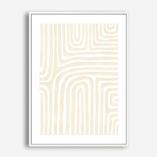 Wes Co Gallery Poster Bold Arch and Abstract Strokes 5 x 7" Home Goods - Nordic Border or edge to edge Art Print