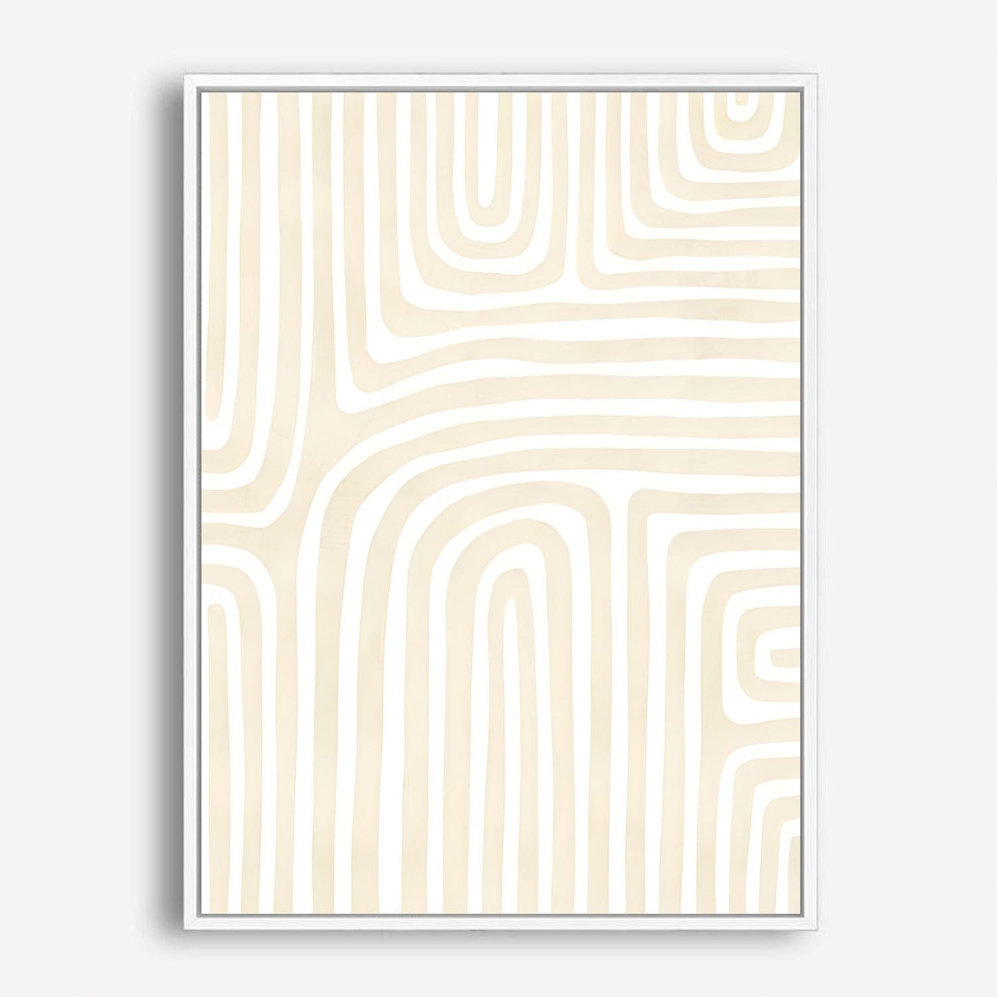 Wes Co Gallery Poster Bold Arch and Abstract Strokes 8 x 10" Home Goods - Nordic Border or edge to edge Art Print