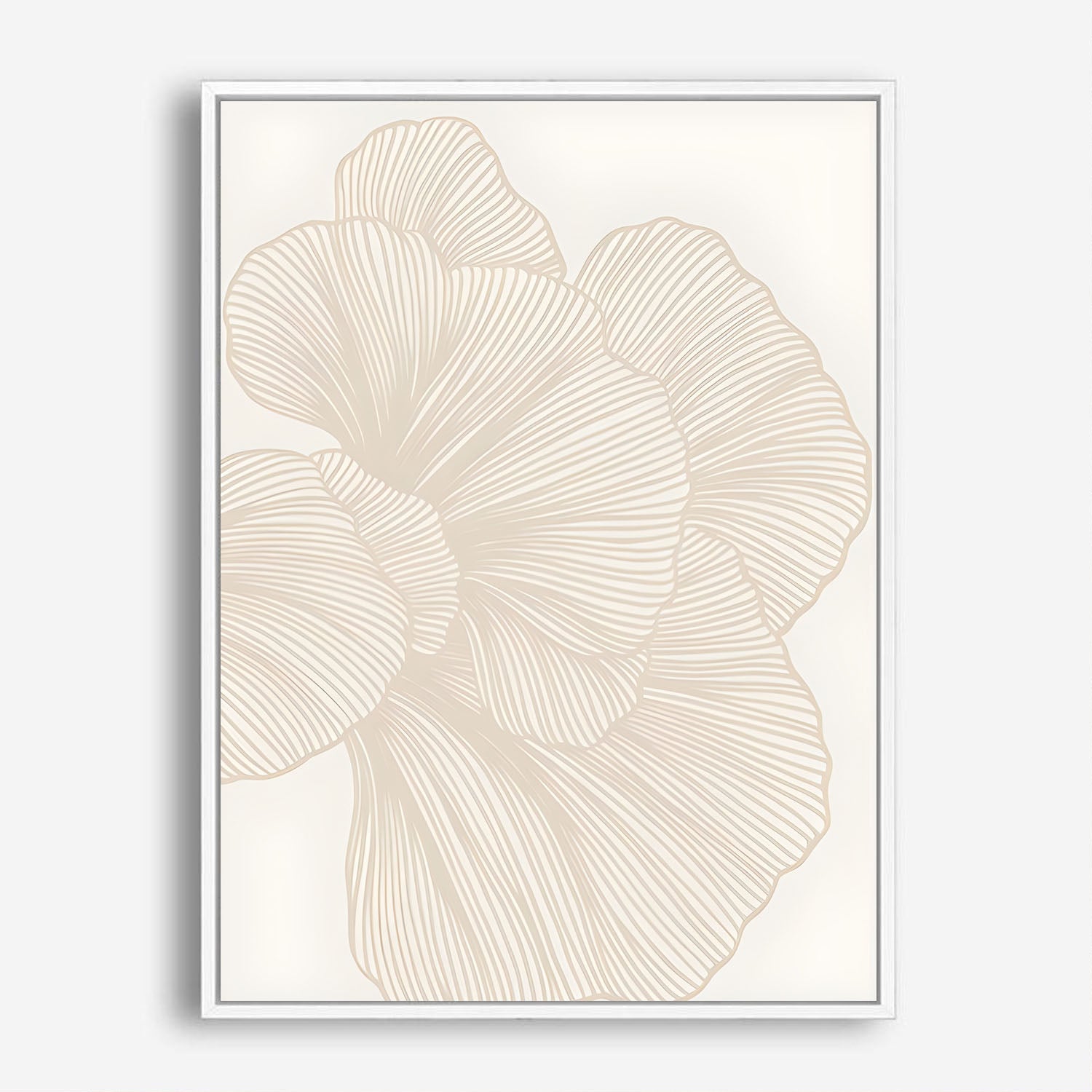 Wes Co Gallery Poster Sunset Flora Boho 8 x 10" Home Goods - Nordic Border or edge to edge Art Print