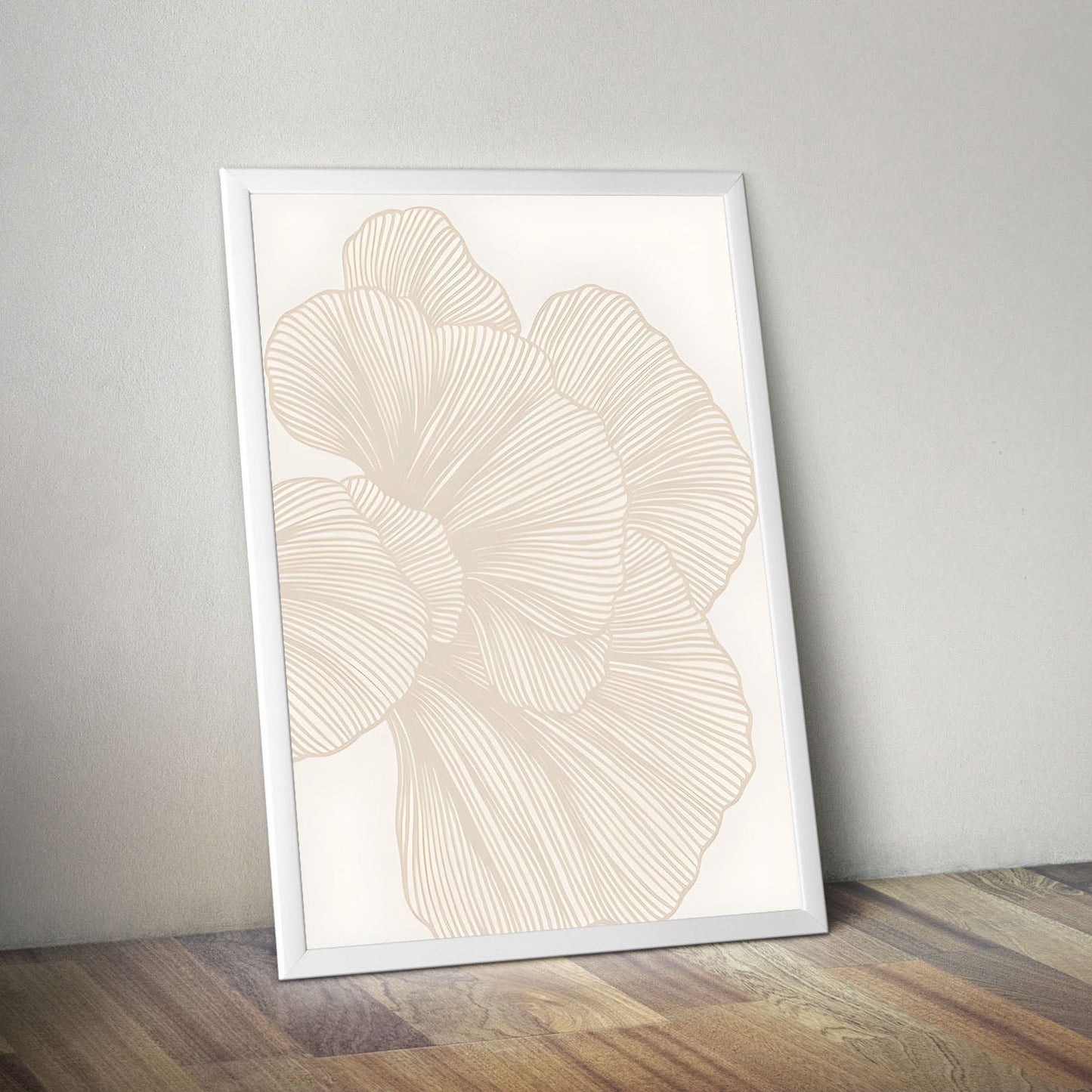 Wes Co Gallery Poster Sunset Flora Boho 11 x 17" Home Goods - Nordic Border or edge to edge Art Print