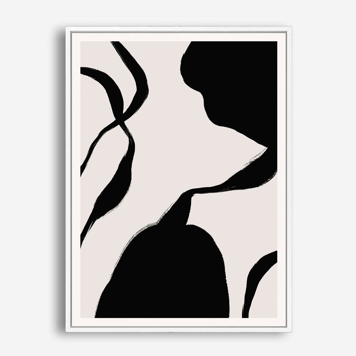 Wes Co Gallery Poster Abstract Flow 8 x 10" Home Goods - Nordic Border or edge to edge Art Print