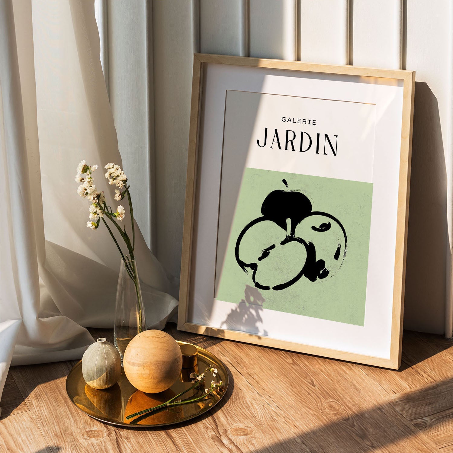 Wes Co Gallery Poster Galerie Jardin Fruit Study 5 x 7" Home Goods - Nordic Border or edge to edge Art Print