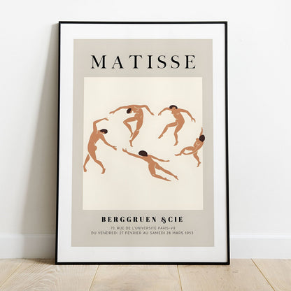 Wes Co Gallery Poster Matisse Dancers 5 x 7" Home Goods - Nordic Border or edge to edge Art Print