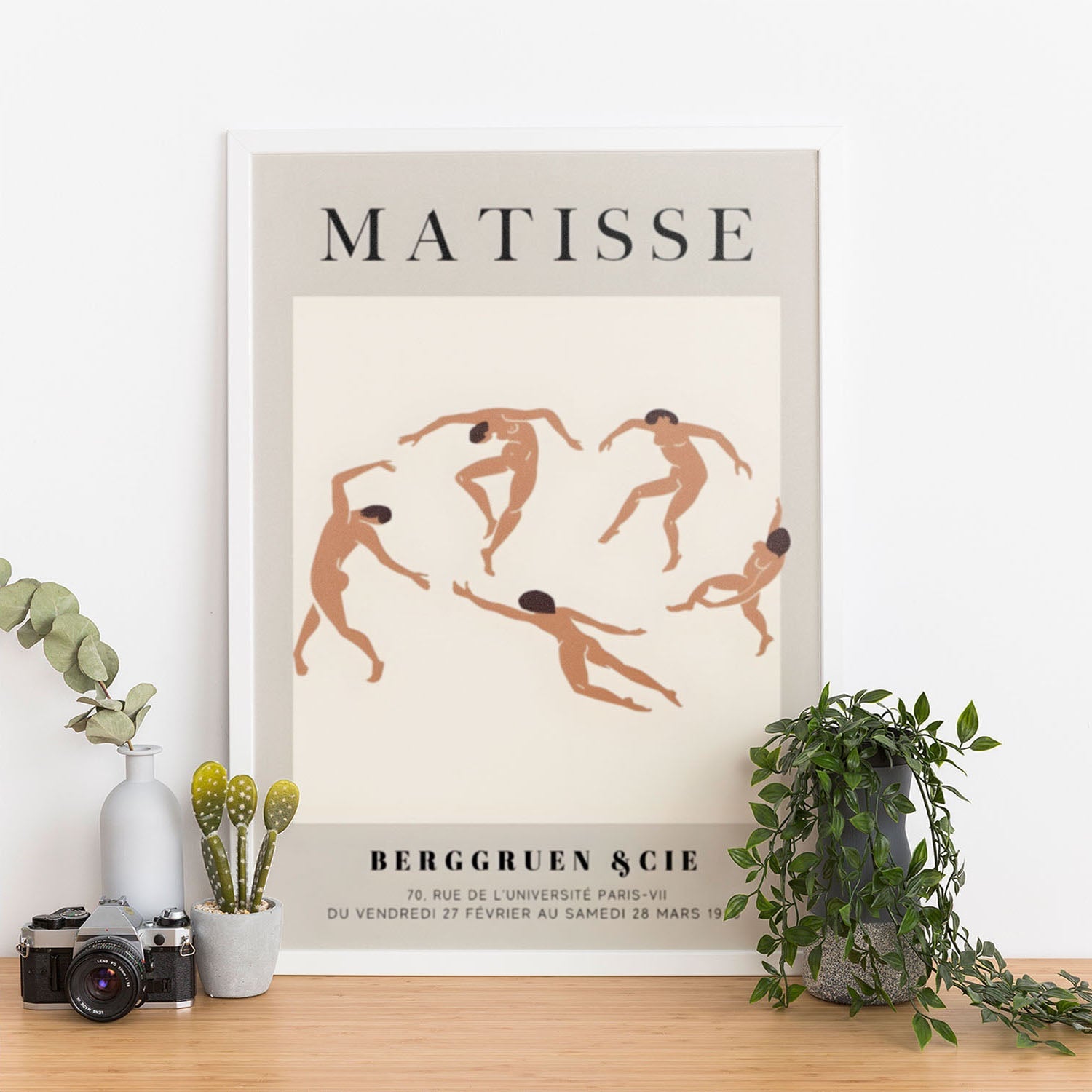 Wes Co Gallery Poster Matisse Dancers 11 x 17" Home Goods - Nordic Border or edge to edge Art Print