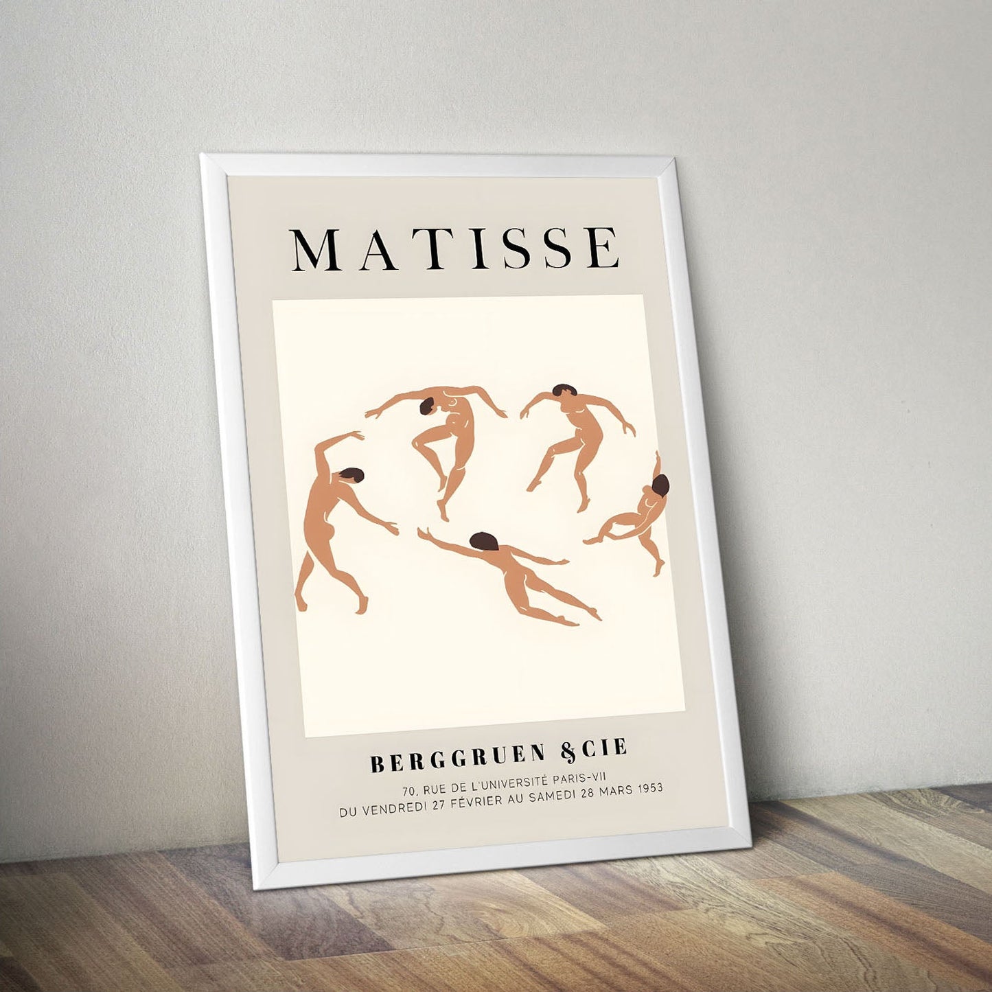 Wes Co Gallery Poster Matisse Dancers 11 x 17" Home Goods - Nordic Border or edge to edge Art Print