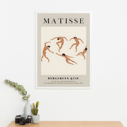 Wes Co Gallery Poster Matisse Dancers 11 x 17" Home Goods - Nordic Border or edge to edge Art Print