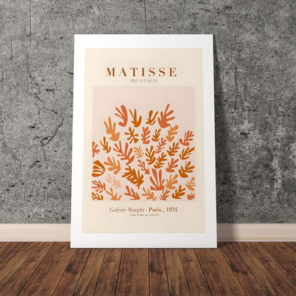 Wes Co Gallery Poster Matisse Botanical Cutouts 8 x 10" Home Goods - Nordic Border or edge to edge Art Print