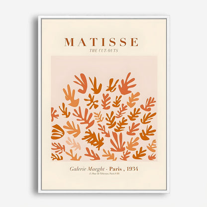 Wes Co Gallery Poster Matisse Botanical Cutouts 8 x 10" Home Goods - Nordic Border or edge to edge Art Print