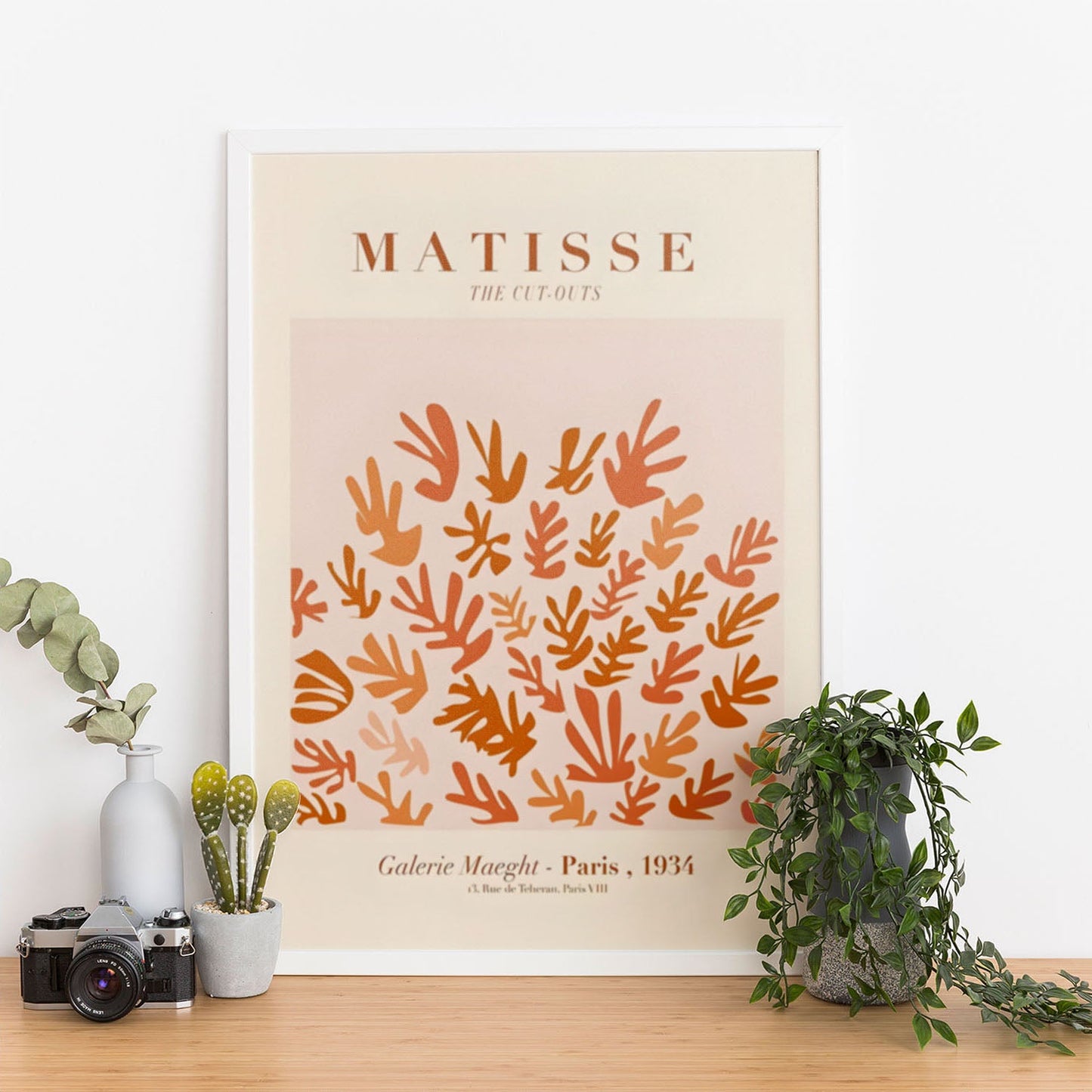 Wes Co Gallery Poster Matisse Botanical Cutouts 11 x 17" Home Goods - Nordic Border or edge to edge Art Print