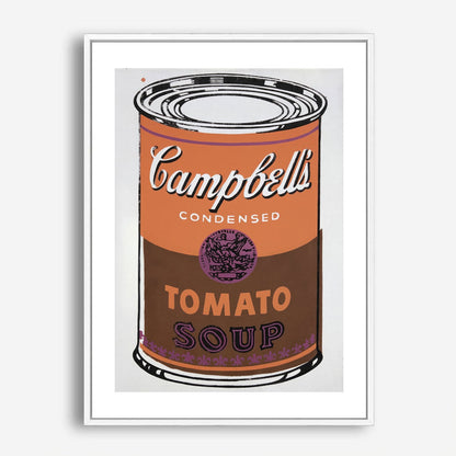 Wes Co Gallery Poster Colored Campbells Soup Can 5 x 7" Home Goods - Pop Art Border or edge to edge Art Print