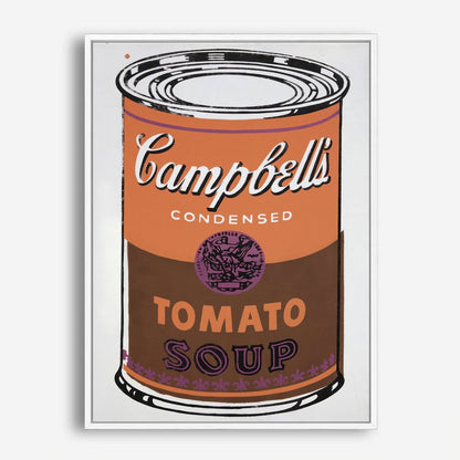 Wes Co Gallery Poster Colored Campbells Soup Can 8 x 10" Home Goods - Pop Art Border or edge to edge Art Print