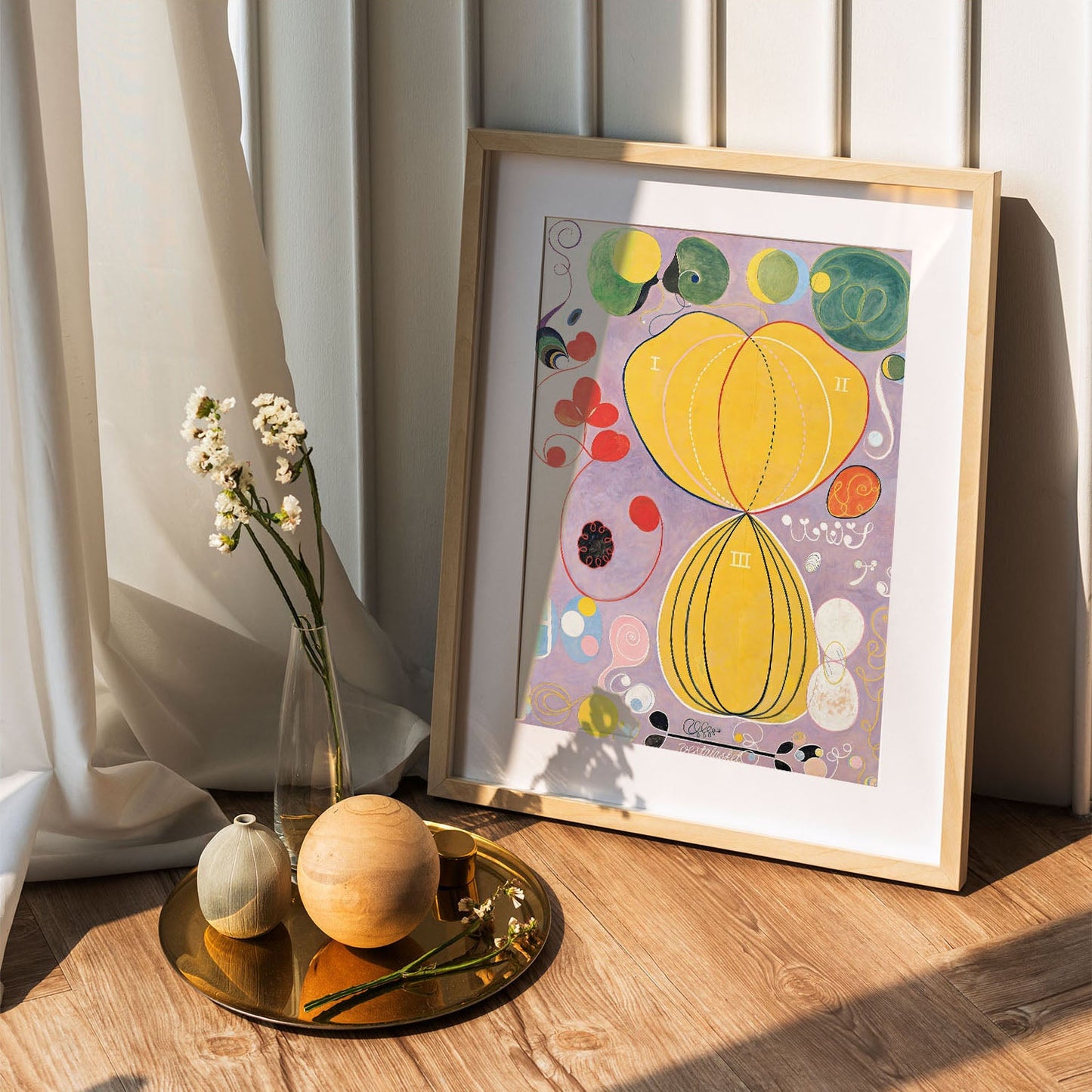 Wes Co Gallery Poster The Ten Largest by Hilma af Klint 5 x 7" Home Goods - Pop Art Border or edge to edge Art Print