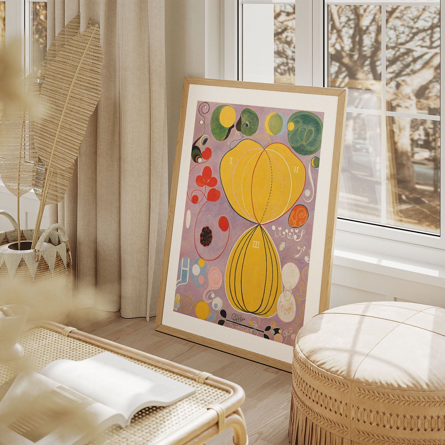 Wes Co Gallery Poster The Ten Largest by Hilma af Klint 8 x 10" Home Goods - Pop Art Border or edge to edge Art Print