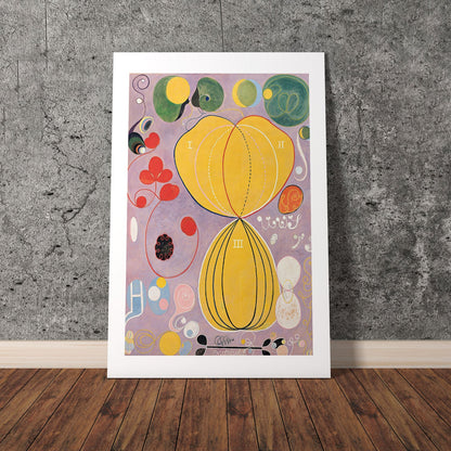 Wes Co Gallery Poster The Ten Largest by Hilma af Klint 8 x 10" Home Goods - Pop Art Border or edge to edge Art Print