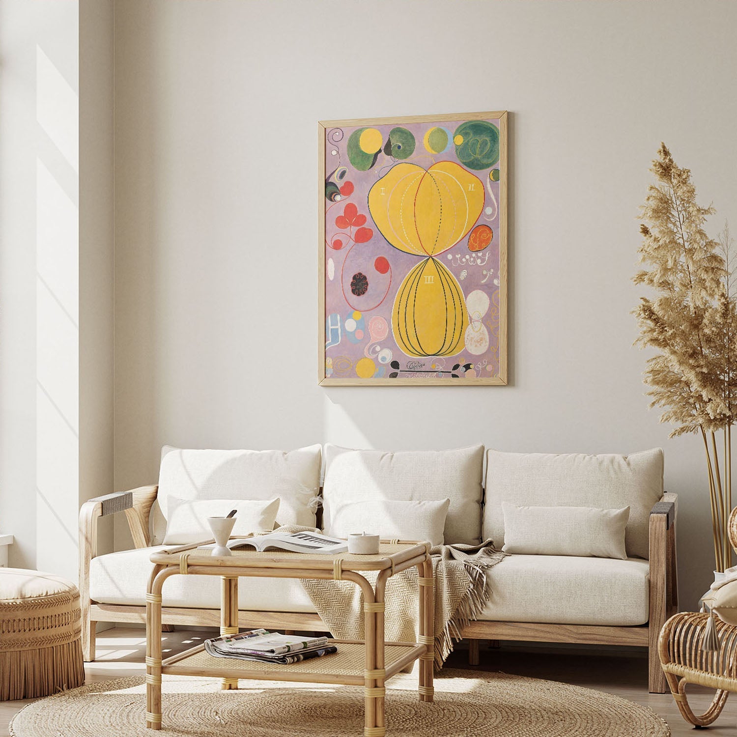 Wes Co Gallery Poster The Ten Largest by Hilma af Klint 8 x 10" Home Goods - Pop Art Border or edge to edge Art Print