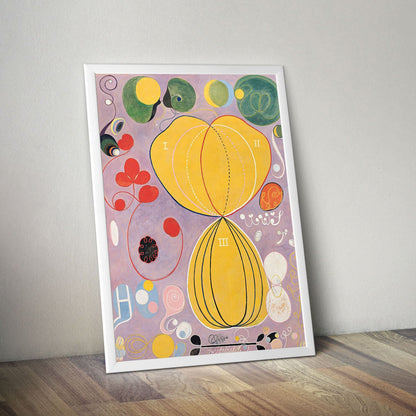 Wes Co Gallery Poster The Ten Largest by Hilma af Klint 11 x 17" Home Goods - Pop Art Border or edge to edge Art Print