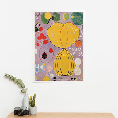 Wes Co Gallery Poster The Ten Largest by Hilma af Klint 11 x 17" Home Goods - Pop Art Border or edge to edge Art Print