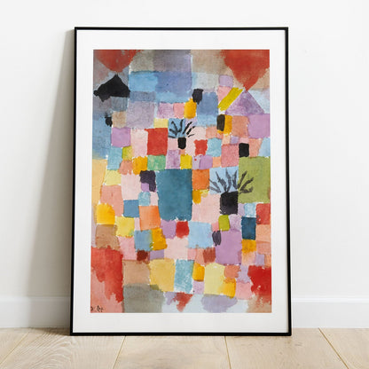 Wes Co Gallery Poster Southern Gardens by Paul Klee 5 x 7" Home Goods - Pop Art Border or edge to edge Art Print