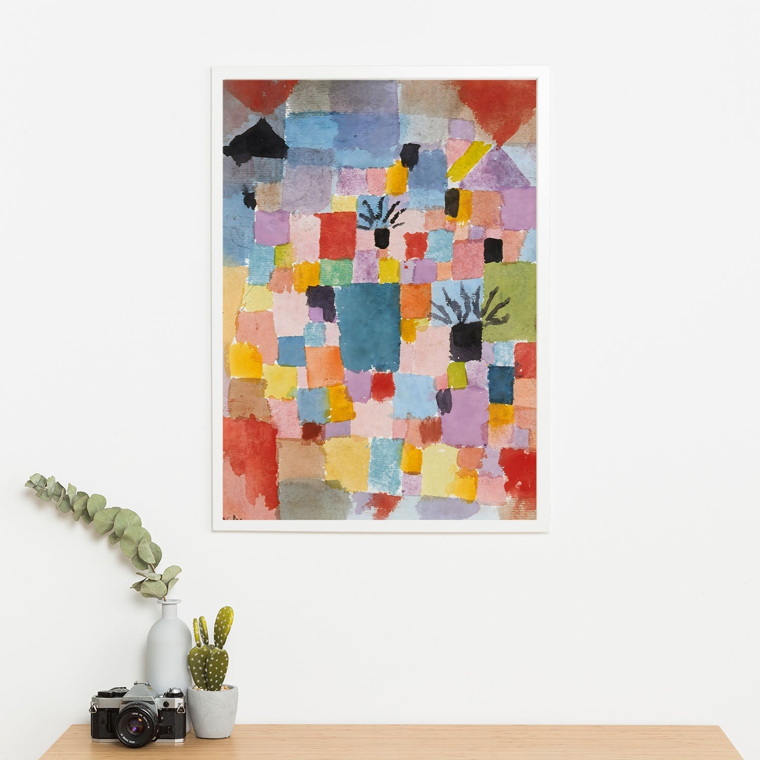 Wes Co Gallery Poster Southern Gardens by Paul Klee 11 x 17" Home Goods - Pop Art Border or edge to edge Art Print