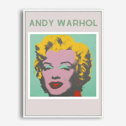 Wes Co Gallery Poster Andy Warhol Marilyn 8 x 10" Home Goods - Preppy Border or edge to edge Art Print