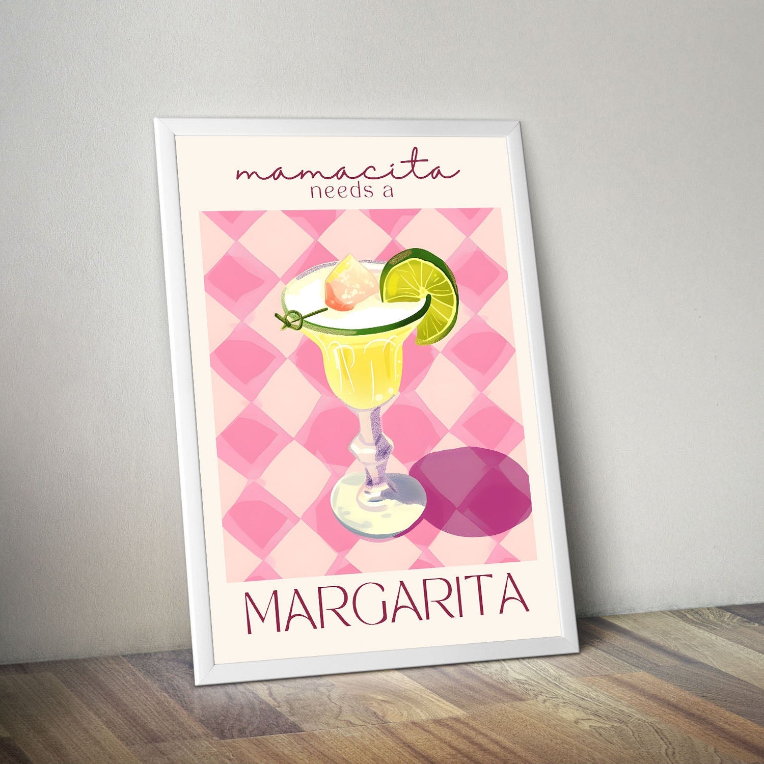 Wes Co Gallery Poster Margarita Moments 11 x 17" Home Goods - Summer Border or edge to edge Art Print