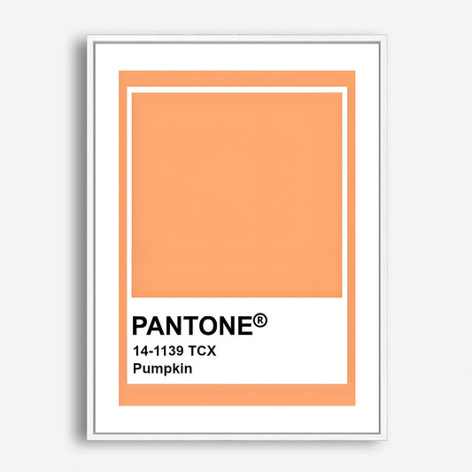 Wes Co Gallery Poster Pantone Pumpkin 5 x 7" Home Goods - Summer Border or edge to edge Art Print